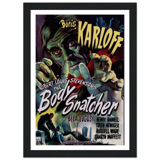 Body Snatcher - 40s Sci-Fi Horror Movie Poster-0