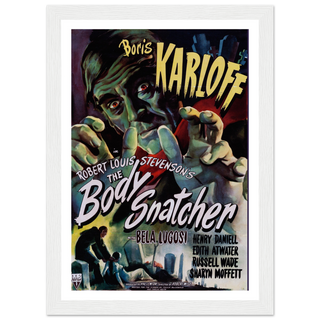 Body Snatcher - 40s Sci-Fi Horror Movie Poster-9