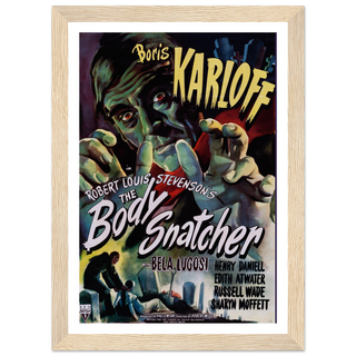 Body Snatcher - 40s Sci-Fi Horror Movie Poster-5