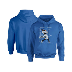 MLBPA - Major League Baseball Aaron Judge - MLBJUD3004 Mens / Womens Boyfriend Fit Hooded Sweatshirt-0