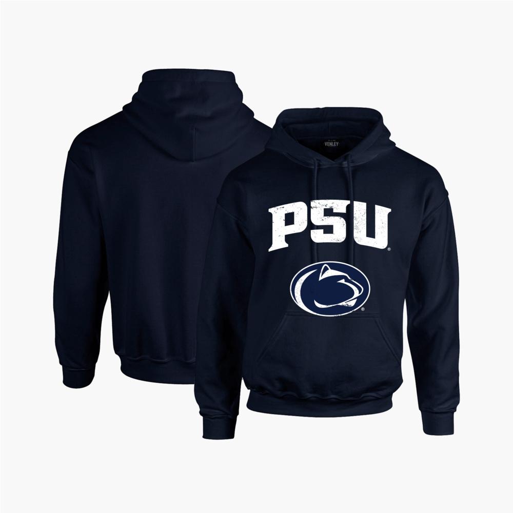 Official NCAA Penn State Nittany Lions PNST03 Mens Pullover Hoodie - Team Spirit Store USA 