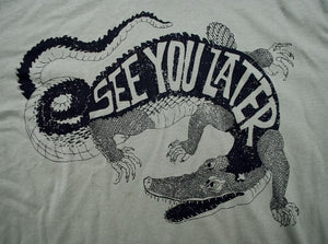 See You Later Alligator Short Sleeve Tee - Team Spirit Store USA 