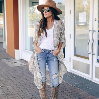 Maze Kimono Half Length Sleeves - Team Spirit Store USA 