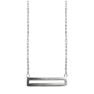 Sterling Silver Parallel Necklace - Team Spirit Store USA 