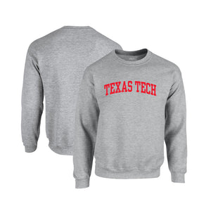Texas Tech Red Raiders Men's Pullover Crewneck Sweatshirt - Team Spirit Store USA 