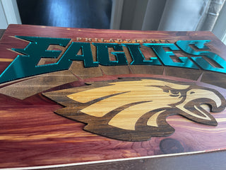 Philadelphia Eagles Plaque / Sign-5