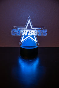 Dallas Cowboys Desktop Light | Football Team Decor-1