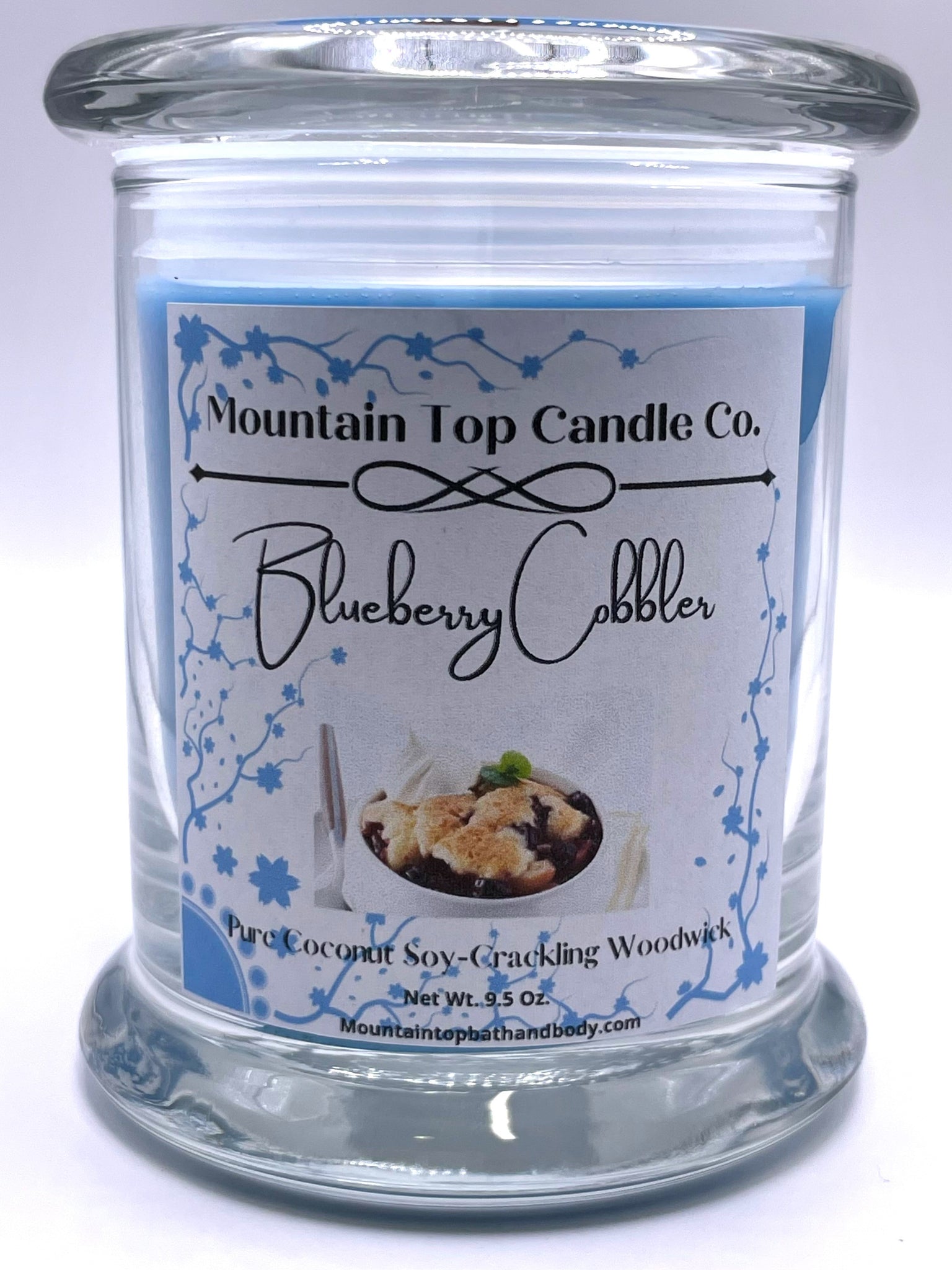 Blueberry Cobbler Woodwick Candle - Team Spirit Store USA 