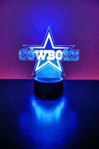 Dallas Cowboys Desktop Light | Football Team Decor-0