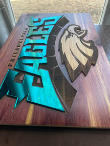 Philadelphia Eagles Plaque / Sign-3
