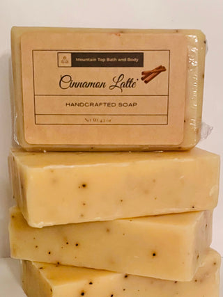 Cinnamon Latte Handcrafted Soap - Team Spirit Store USA 