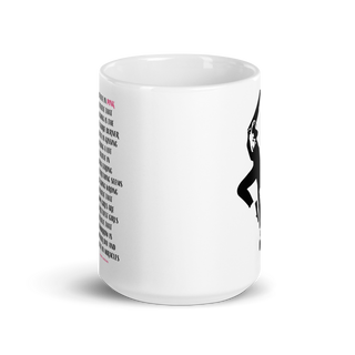 I Believe in Pink Quote Mug-5