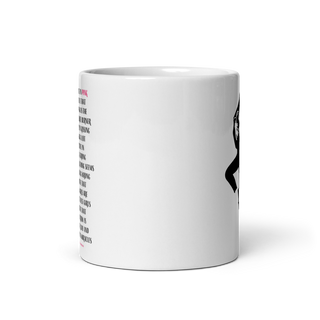 I Believe in Pink Quote Mug-1