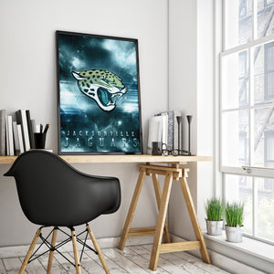 Jacksonville Jaguars Logo Art Premium Poster - Team Spirit Store USA 
