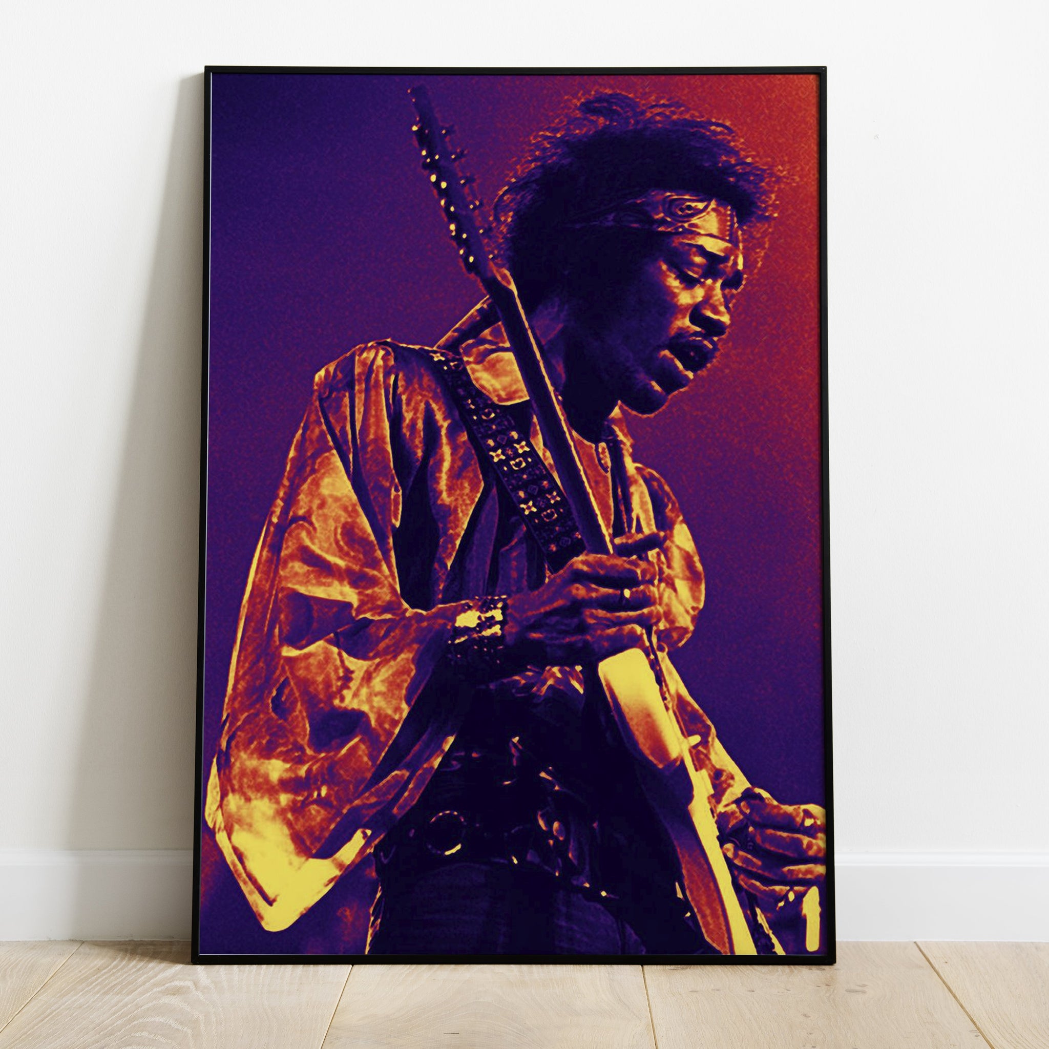 Jimi Hendrix Concert Haze Premium Poster - Team Spirit Store USA 