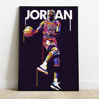 Chicago Bulls Michael Jordan Premium Poster - Team Spirit Store USA 