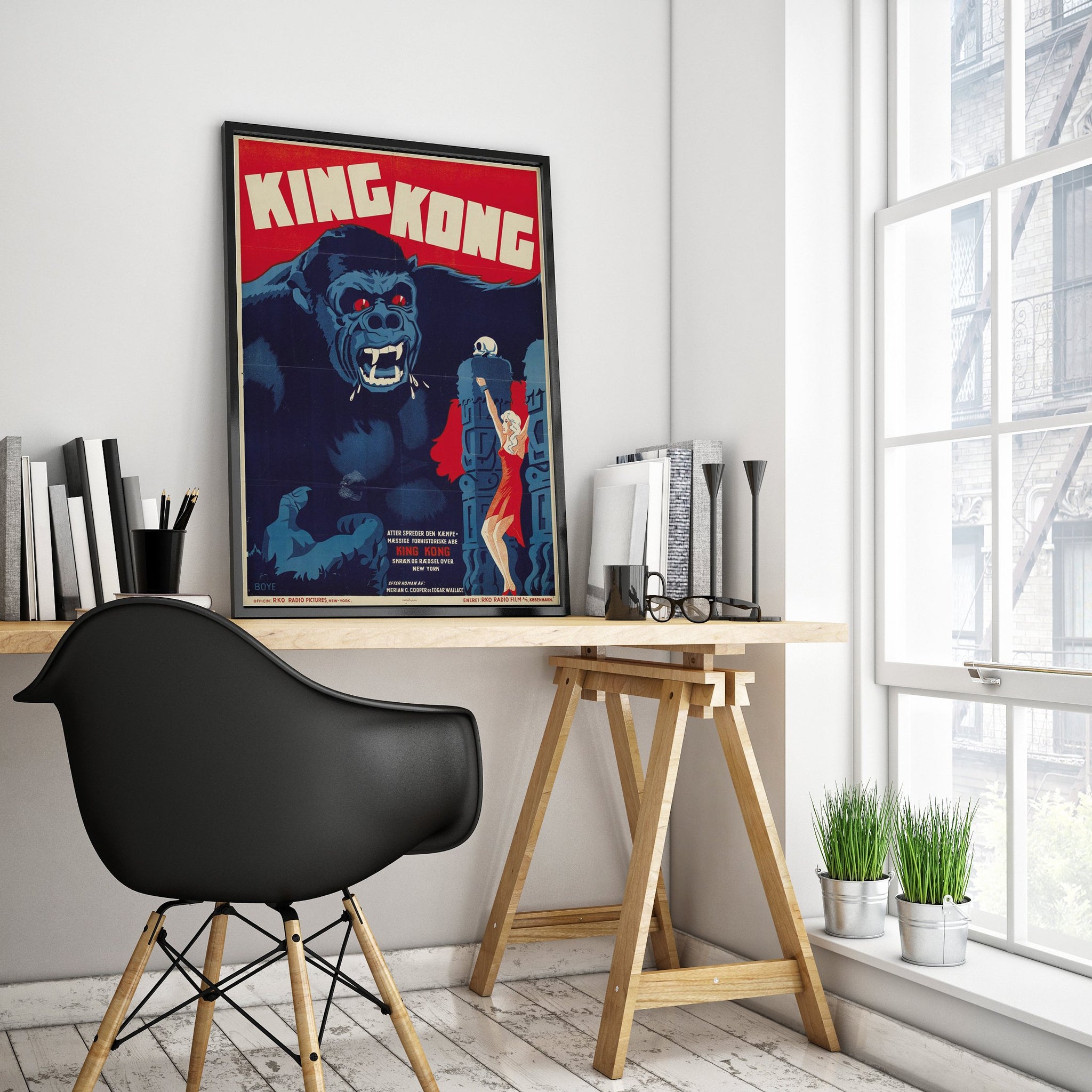King Kong Classic Movie Premium Poster - Team Spirit Store USA 