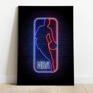NBA Logo Premium Poster - Team Spirit Store USA 