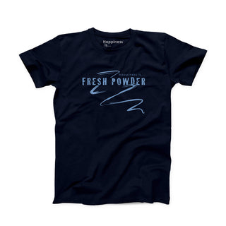 Fresh Powder Navy T-Shirt - Team Spirit Store USA 