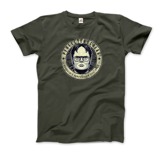 Perfectenschlag - Schrute's Perfection Distressed T-Shirt-0
