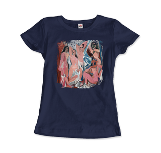 Picasso - Les Demoiselles d'Avignon, 1907 Artwork T-Shirt-14