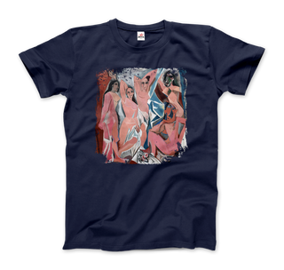 Picasso - Les Demoiselles d'Avignon, 1907 Artwork T-Shirt-1