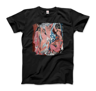 Picasso - Les Demoiselles d'Avignon, 1907 Artwork T-Shirt-0