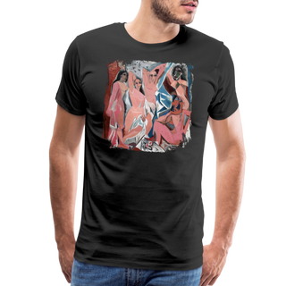 Picasso - Les Demoiselles d'Avignon, 1907 Artwork T-Shirt-17