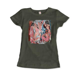 Picasso - Les Demoiselles d'Avignon, 1907 Artwork T-Shirt-10