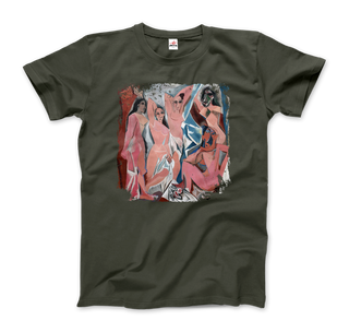 Picasso - Les Demoiselles d'Avignon, 1907 Artwork T-Shirt-4