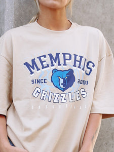 Memphis Grizzlies Oversized Tee-1