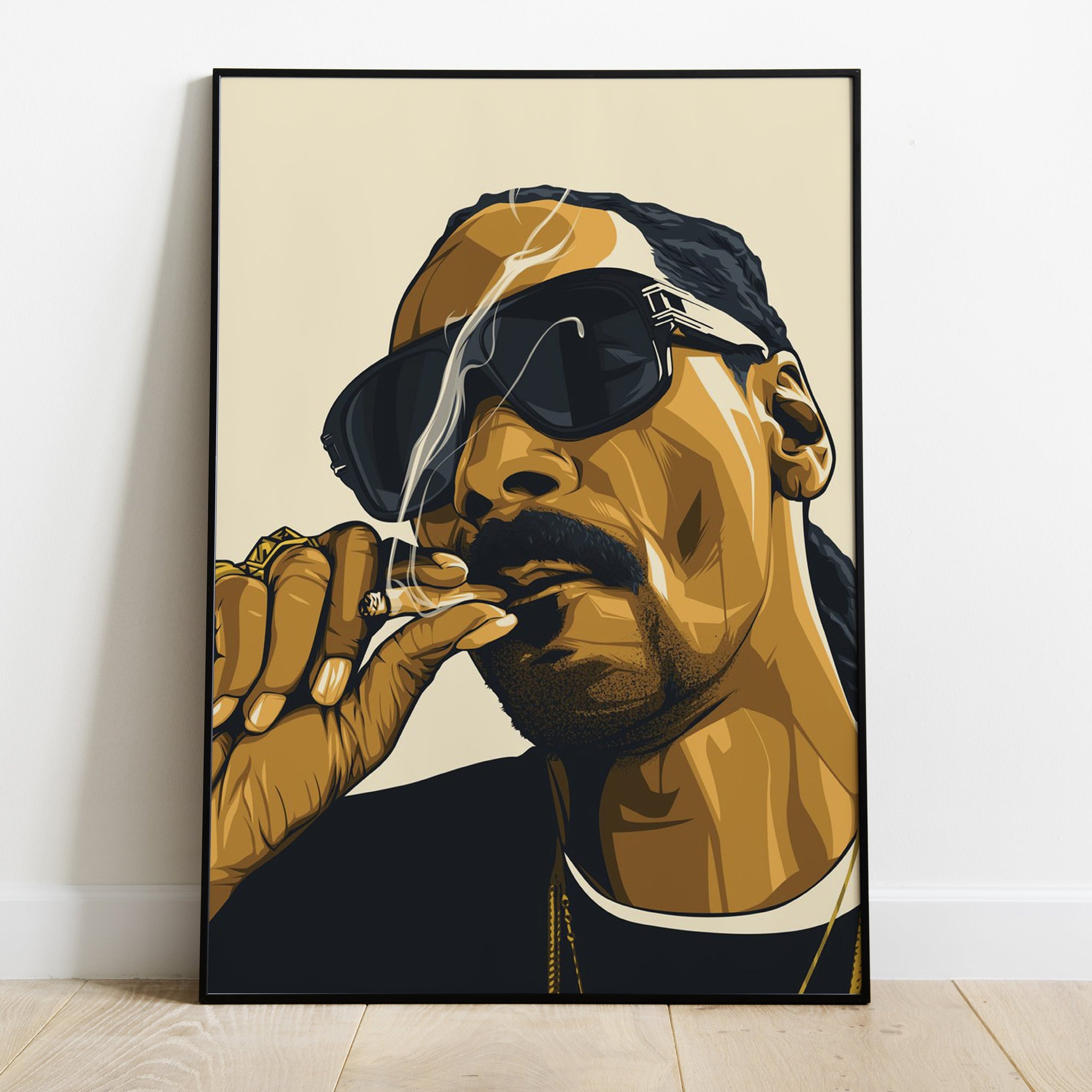 Snoop Dogg Smokin' Premium Poster - Team Spirit Store USA 