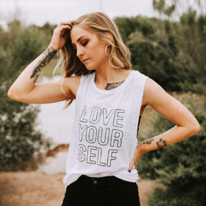 Love Yourself Muscle Tank - Team Spirit Store USA 